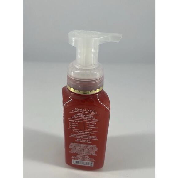 Bath & Body Works Champagne Apple and Honey Gentle Foaming Hand Soap Autumn NEW - Picture 2 of 2